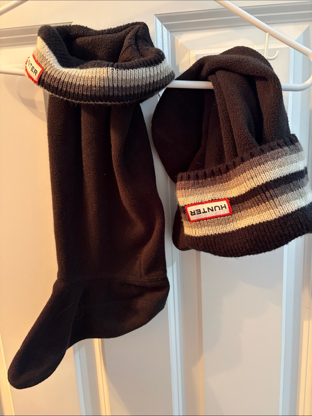 Hunter fleece boot socks